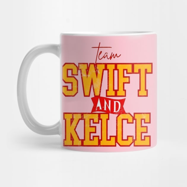 Team Swift And Kelce by wizardwenderlust